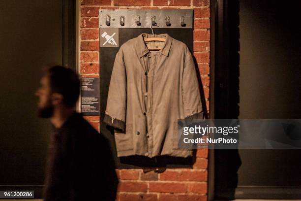 Jacket for gulag prisoners in a exhibition of the Gulag History Museum in Moscow, Russia, on 21 May 2018.