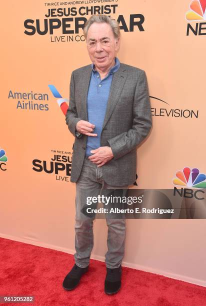 Composer Andrew Lloyd Weber attends an FYC Event for NBC's "Jesus Christ Superstar Live in Concert" at the Egyptian Theatre on May 21, 2018 in...