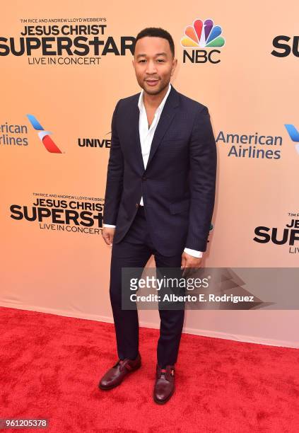 Singer John Legend attends an FYC Event for NBC's "Jesus Christ Superstar Live in Concert" at the Egyptian Theatre on May 21, 2018 in Hollywood,...