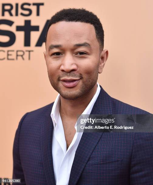 Singer John Legend attends an FYC Event for NBC's "Jesus Christ Superstar Live in Concert" at the Egyptian Theatre on May 21, 2018 in Hollywood,...