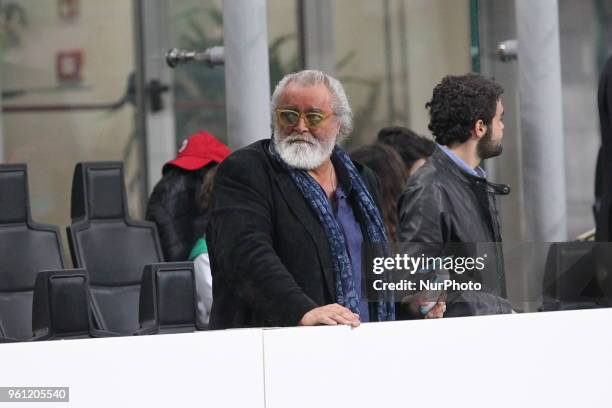 Diego Abbatantuono during &quot;La partita del Maestro&quot; the farewell match by Andrea Pirlo at Giuseppe Meazza stadium on May 21, 2018 in Milan,...