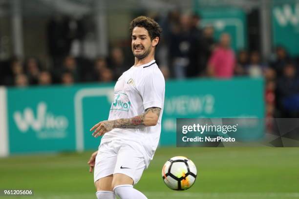 Alexandre Pato during &quot;La partita del Maestro&quot; the farewell match by Andrea Pirlo at Giuseppe Meazza stadium on May 21, 2018 in Milan,...