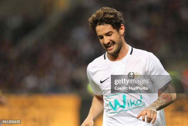 Alexandre Pato during &quot;La partita del Maestro&quot; the farewell match by Andrea Pirlo at Giuseppe Meazza stadium on May 21, 2018 in Milan,...