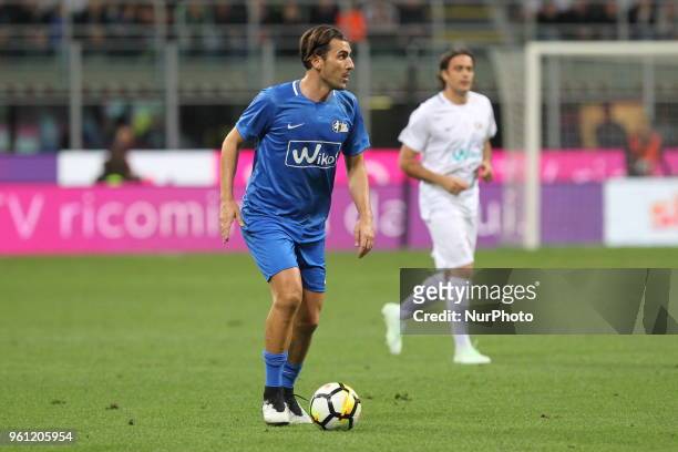 Nicola Ventola during &quot;La partita del Maestro&quot; the farewell match by Andrea Pirlo at Giuseppe Meazza stadium on May 21, 2018 in Milan,...