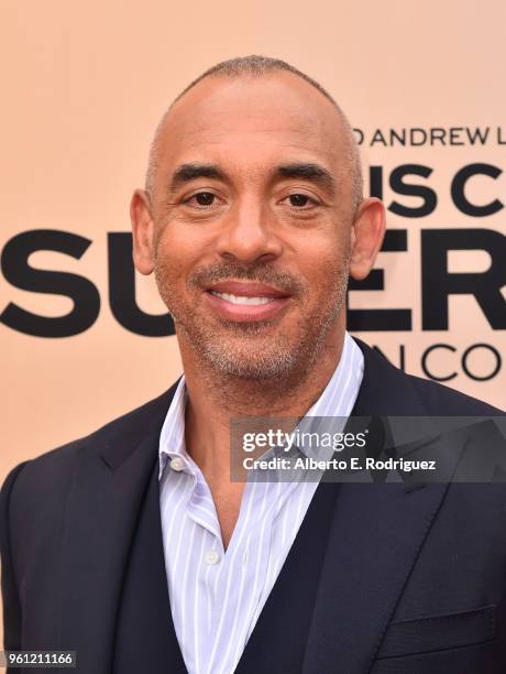 Music producer Harvey Mason Jr. Attends an FYC Event for NBC's "Jesus Christ Superstar Live in Concert" at the Egyptian Theatre on May 21, 2018 in...