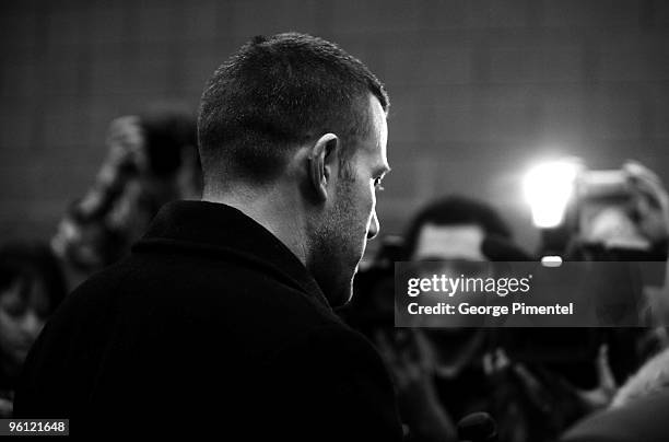 Actor Ben Affleck attends "The Company Men" premiere during the 2010 Sundance Film Festival at Eccles Center Theatre on January 22, 2010 in Park...