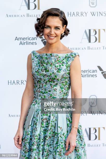 Katie Holmes attends the 2018 American Ballet Theatre Spring Gala at The Metropolitan Opera House on May 21, 2018 in New York City.