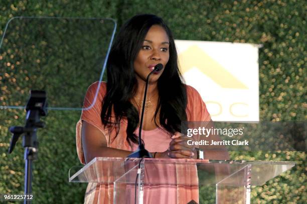 Aquahydrate CMO Erick Pittman speaks at the CIROC Empowered Women's Brunch at the W Hollywood on May 21, 2018 in Los Angeles, California.