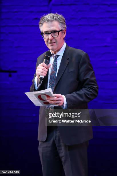 Ira Glass on stage during the 9th Annual LILLY Awards at the Minetta Lane Theatre on May 21,2018 in New York City.