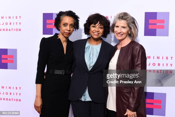 Nina Shaw; Cheryl Boone Isaacs and Kathy Spillar attend 13th Annual Global Women's Rights Awards at Wallis Annenberg Center for the Performing Arts...