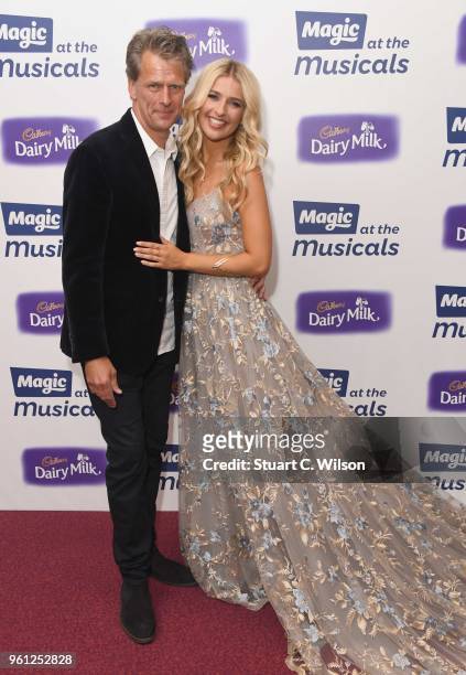 Andrew Castle and Georgina Castle attend Magic Radio's event 'Magic At The Musicals' held at Royal Albert Hall on May 21, 2018 in London, England.