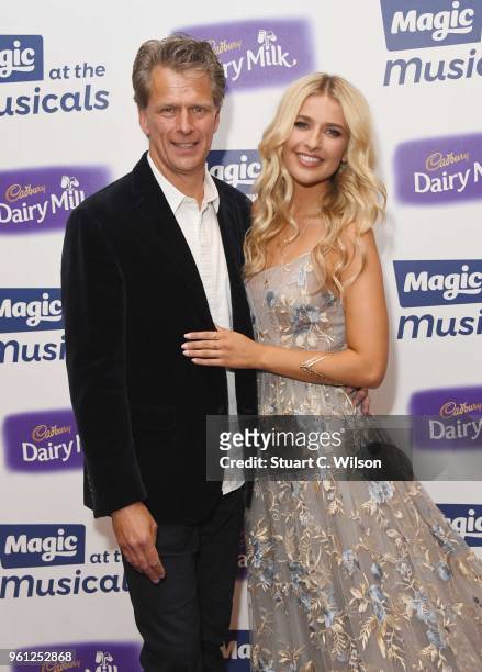 Andrew Castle and Georgina Castle attend Magic Radio's event 'Magic At The Musicals' held at Royal Albert Hall on May 21, 2018 in London, England.