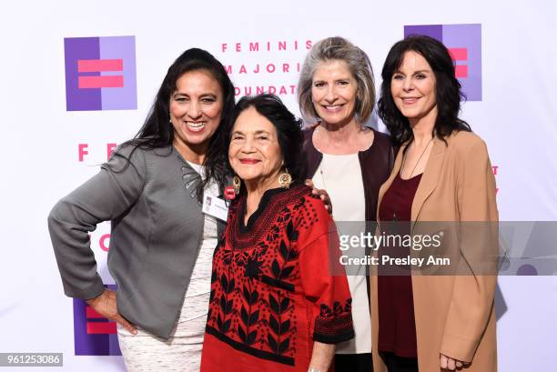Dolores Huerta; Kathy Spillar and Mavis Leno attend 13th Annual Global Women's Rights Awards at Wallis Annenberg Center for the Performing Arts on...