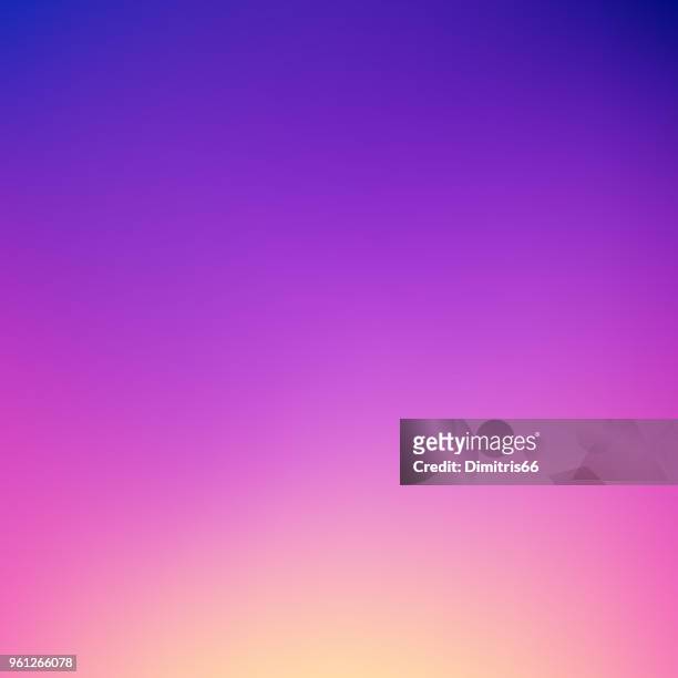 abstract gradient background: dreamy dusk colors - magenta stock illustrations