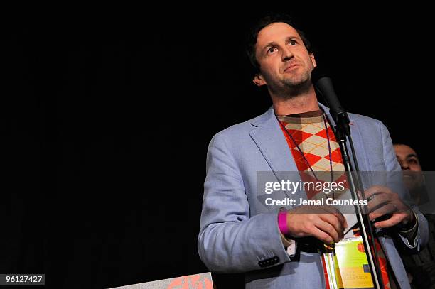 Trevor Groth attends the "Buried" premiere during the 2010 Sundance Film Festival at Library Center Theater on January 23, 2010 in Park City, Utah.