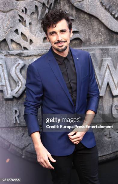 Canco Rodriguez attends the 'Jurassic World: Fallen Kindom' premiere at Wizink Center on May 21, 2018 in Madrid, Spain.