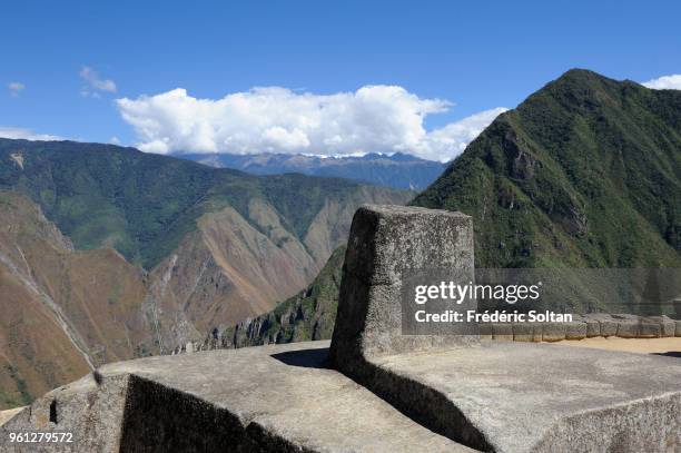 Machu Picchu, aka the "Old Mountain", is a pre-Columbian Inca site situated on a mountain ridge above the Urubamba Valley in Peru. Machu Picchu was...