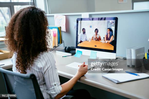 Girl Behind A Computer 3,254 Black Woman Behind Computer Stock Photos, High-Res Pictures, and ...