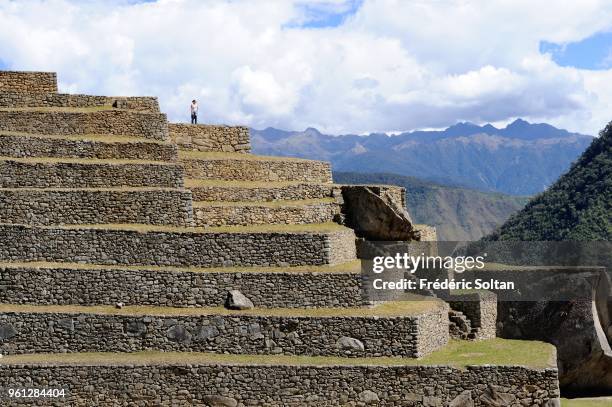 Machu Picchu, aka the "Old Mountain", is a pre-Columbian Inca site situated on a mountain ridge above the Urubamba Valley in Peru. Machu Picchu was...