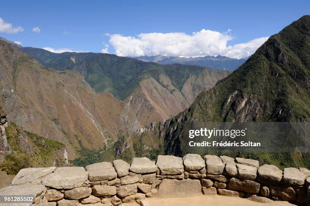 Machu Picchu, aka the "Old Mountain", is a pre-Columbian Inca site situated on a mountain ridge above the Urubamba Valley in Peru. Machu Picchu was...