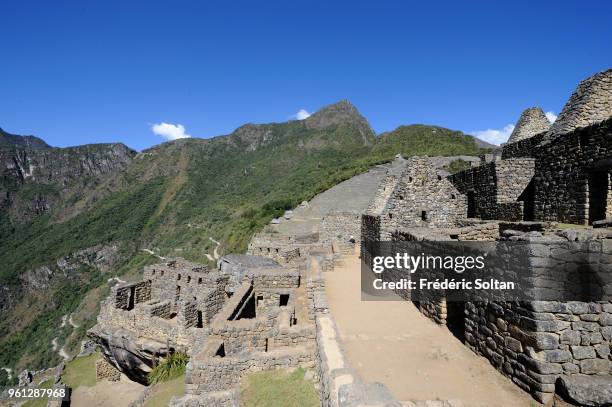 Machu Picchu, aka the "Old Mountain", is a pre-Columbian Inca site situated on a mountain ridge above the Urubamba Valley in Peru. Machu Picchu was...