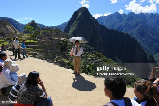 Machu Picchu, aka the "Old Mountain", is a pre-Columbian Inca site situated on a mountain ridge above the Urubamba Valley in Peru. Machu Picchu was...