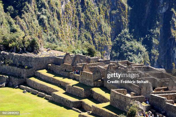 Machu Picchu, aka the "Old Mountain", is a pre-Columbian Inca site situated on a mountain ridge above the Urubamba Valley in Peru. Machu Picchu was...