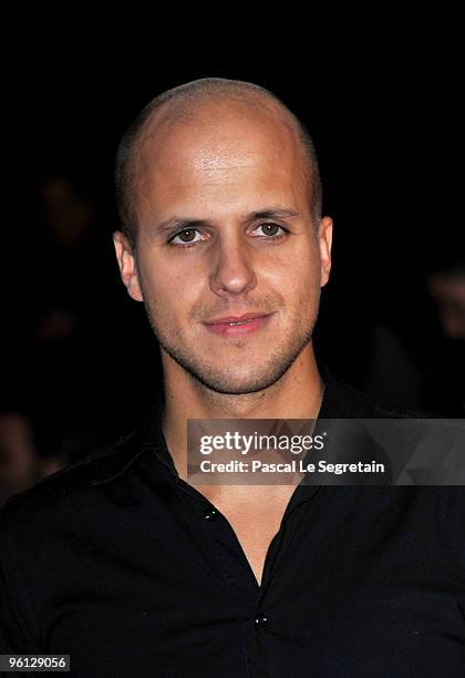 Milow aka Jonathan Vandenbroeck attends the NRJ Music Awards 2010 at Palais des Festivals on January 23, 2010 in Cannes, France.