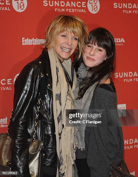 Kate Capshaw and Sasha Spielberg attend "The Company Men" Premiere during the 2010 Sundance Film Festival at Eccles Center Theatre on January 22,...