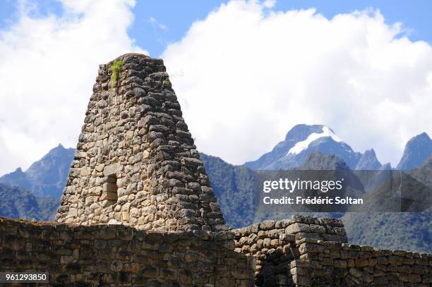 Machu Picchu, aka the "Old Mountain", is a pre-Columbian Inca site situated on a mountain ridge above the Urubamba Valley in Peru. Machu Picchu was...