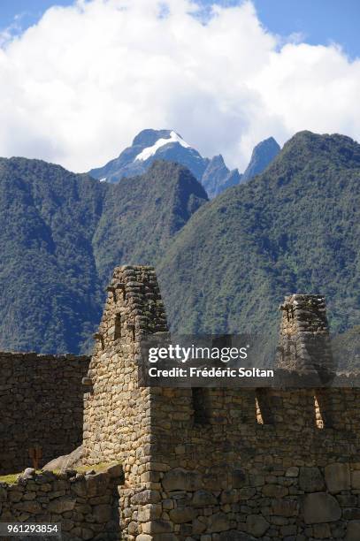 Machu Picchu, aka the "Old Mountain", is a pre-Columbian Inca site situated on a mountain ridge above the Urubamba Valley in Peru. Machu Picchu was...