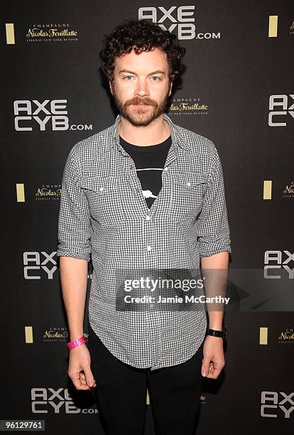 Actor Danny Masterson attends the AXECYB.com screening party hosted by Khloe Kardashian Odom on January 23, 2010 in Park City, Utah.