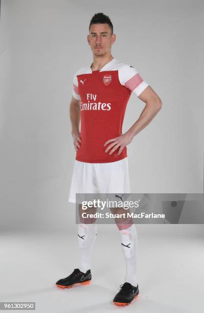 Arsenal Players In The New Home Kit For 2018 19 Season Photos and