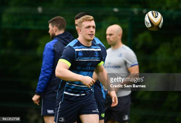 Dublin , Ireland - 22 May 2018; Dan Leavy during Leinster Rugby squad training at UCD in Belfield, Dublin.