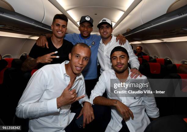 Citadin Martins Eder, Dalbert Henrique Chagas Estevão, Joao Cancelo, Joao Miranda de Souza Filho, Citadin Martins Eder and Rafinha of FC...