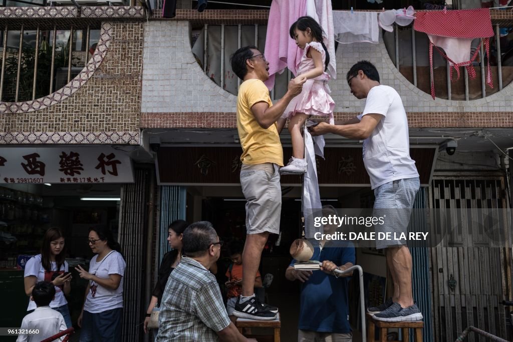 HONG KONG-CULTURE-TRADITION-RELIGION-PARADE-LIFESTYLE