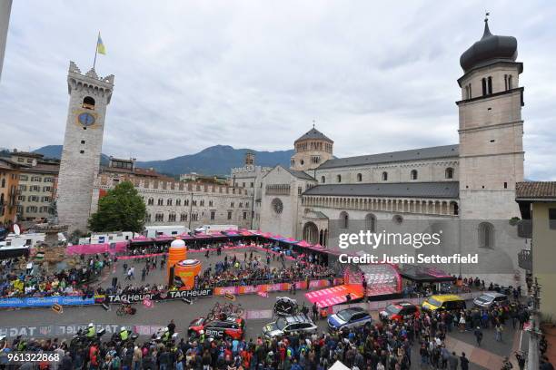 Start / Jurgen Roelandts of Belgium and BMC Racing Team / Cattedrale di San Vigilio /Trento City / during the 101st Tour of Italy 2018, Stage 16 a...