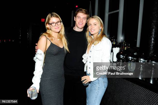 Serena McDermott and Audrey McDermott attend The Cinema Society With Nissan & FIJI Water Host The After Party For "Solo: A Star Wars Story at Le Bain...