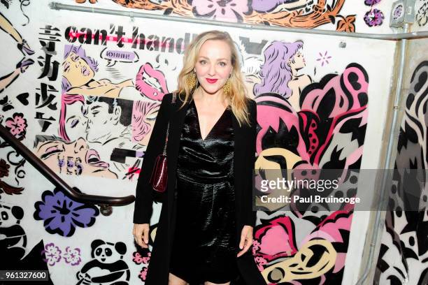 Geneva Carr attends The Cinema Society With Nissan & FIJI Water Host The After Party For "Solo: A Star Wars Story at Le Bain & Rooftop at The...