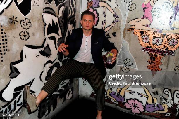 Billy Magnussen attends The Cinema Society With Nissan & FIJI Water Host The After Party For "Solo: A Star Wars Story at Le Bain & Rooftop at The...