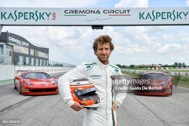 Stefano Gai is seen at Kaspersky International Driving Academy At Cremona Circuit on May 17, 2018 in Cremona, Italy. Guests invited to the KIDA...