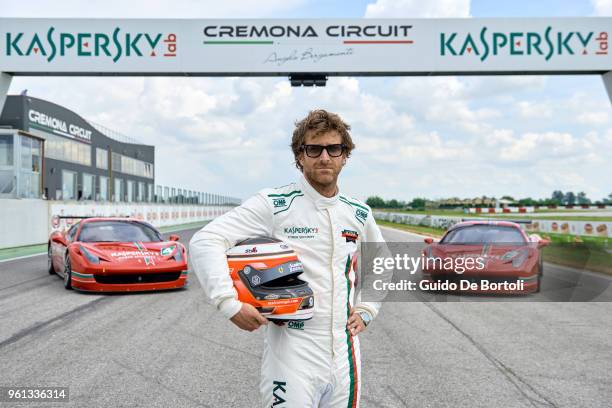 Stefano Gai is seen at Kaspersky International Driving Academy At Cremona Circuit on May 17, 2018 in Cremona, Italy. Guests invited to the KIDA...