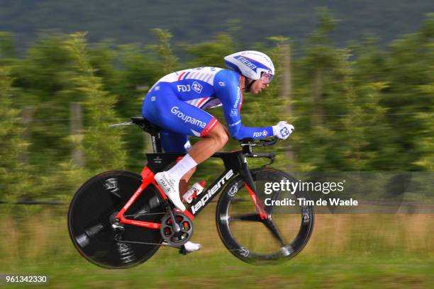 William Bonnet of France and Team Groupama-FDJ / during the 101st Tour of Italy 2018, Stage 16 a 34,2km Individual Time Trial stage from Trento to...