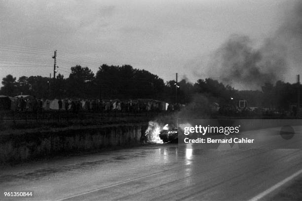 Bruce Kessler, Ferrari 250 Testa Rossa, 24 Hours of Le Mans, Le Mans, 22 June 1958.