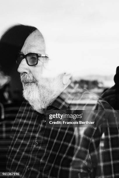 Film director Carlos Diegues is photographed on May 13, 2018 in Cannes, France. .