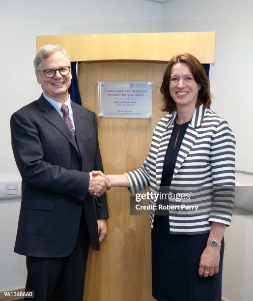 Dr Catherine Calderwood , Chief Medical Officer for Scotland and Dr Richard Kuntz , Senior Vice President, Chief Medical and Scientific Officer of...