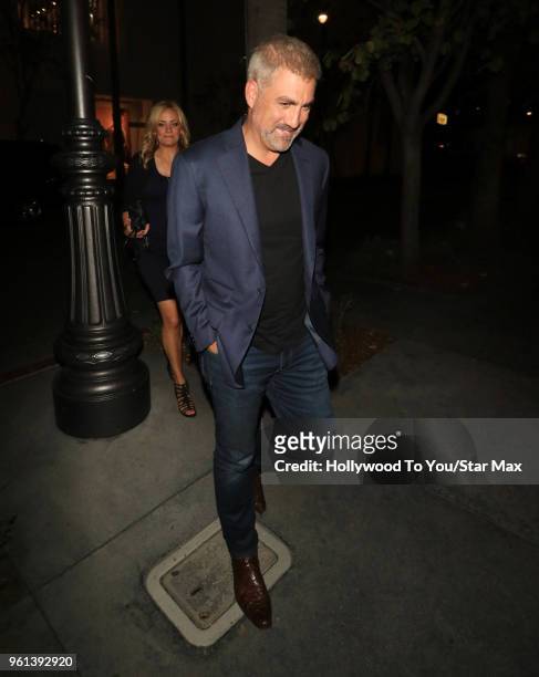 Taylor Hicks is seen on May 21, 2018 in Los Angeles, California.