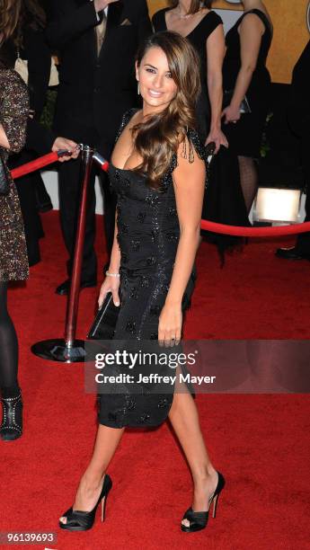 Actress Penelope Cruz attends the 16th Annual Screen Actors Guild Awards at The Shrine Auditorium on January 23, 2010 in Los Angeles, California.