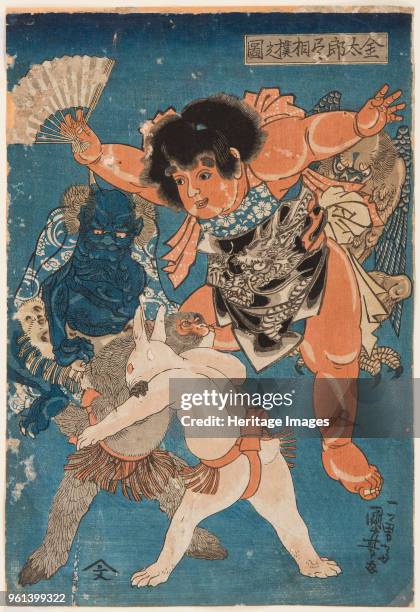 Kintaro, 1845. Private Collection.