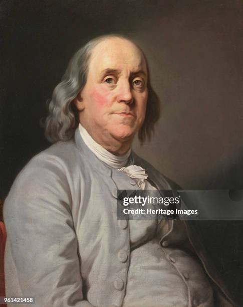 Portrait of Benjamin Franklin , c. 1780. Private Collection.